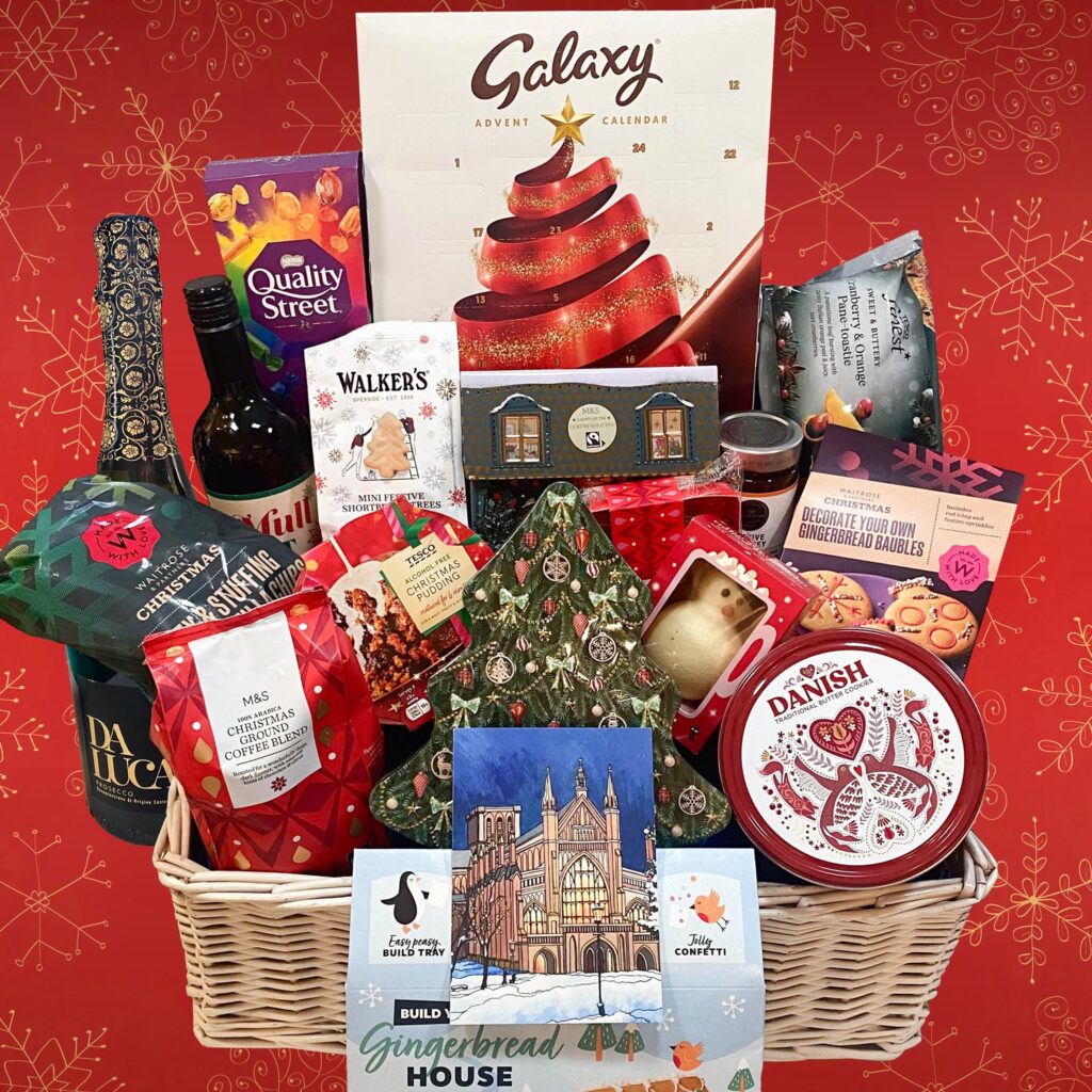 Christmas Hamper Draw 2024 - Big Festive Hamper - Funds raised for Itchen Abbas Primary School